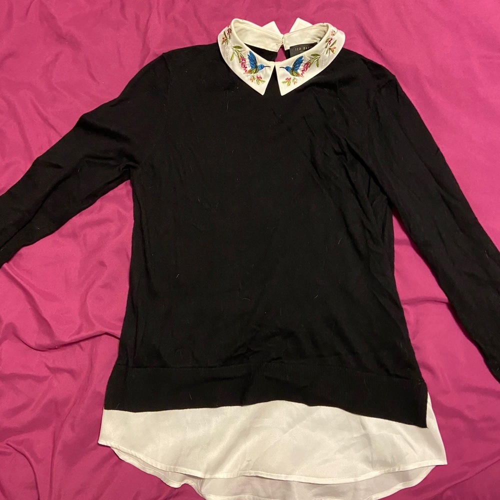 Ted Baker (designer) faux layer sweater